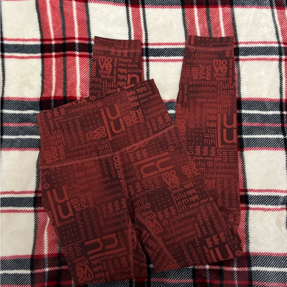Lululemon Wunder Train High Rise Tight Leggings